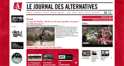 Desktop Screenshot of journal.alternatives.ca